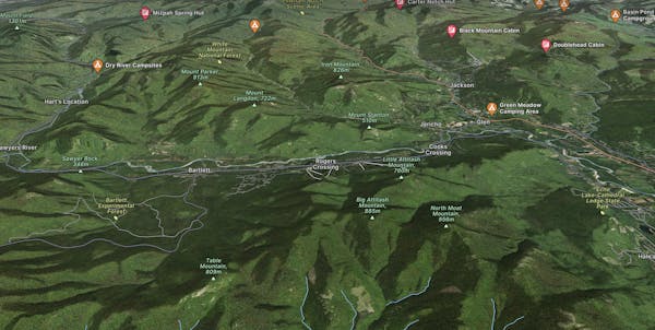 Attitash Mountain Resort Map