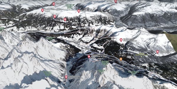 Drei Zinnen Dolomiten Map
