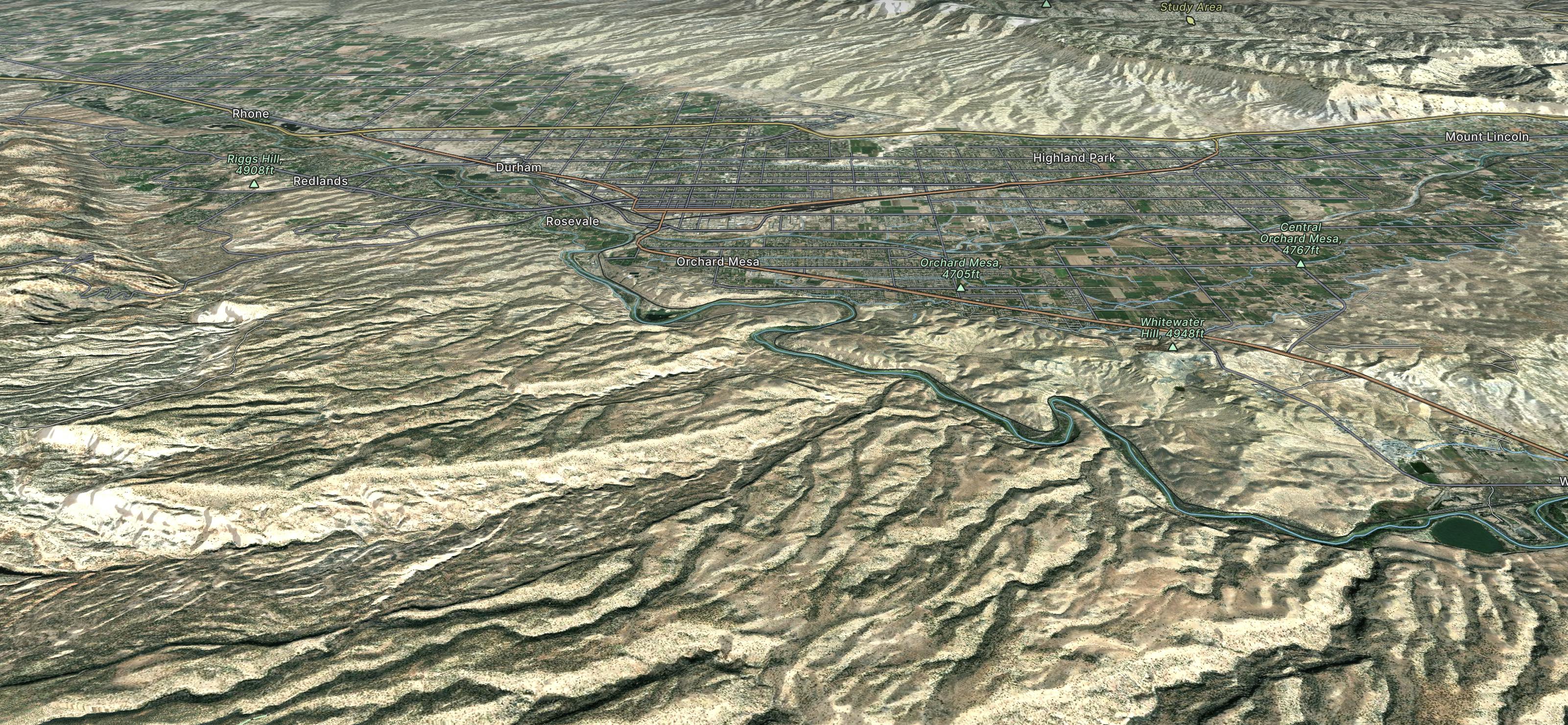 Grand Junction Map