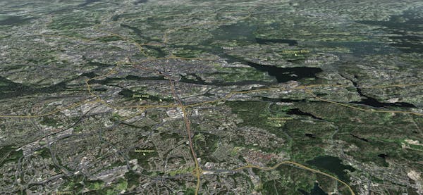 Hammarbybacken Map