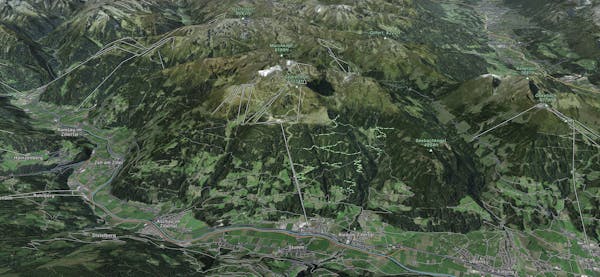 Kaltenbach Map