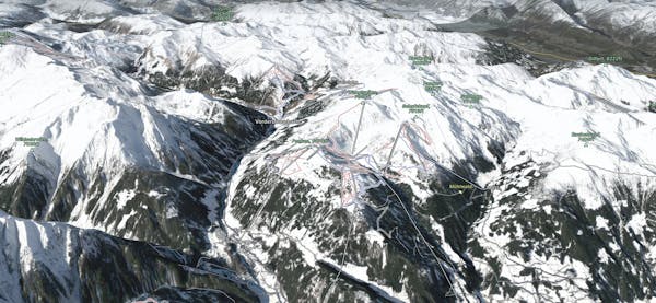 Mayrhofen Map
