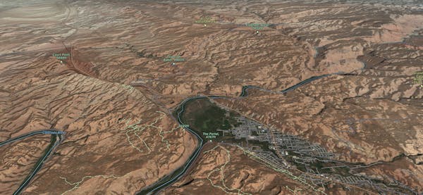 Moab Map