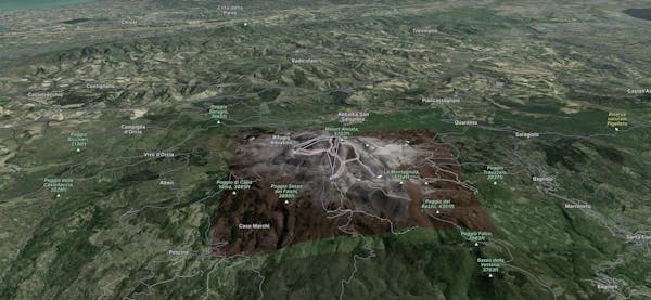 Monte Amiata Map