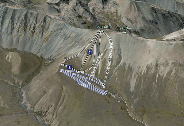 Roundhill Ski Field Map