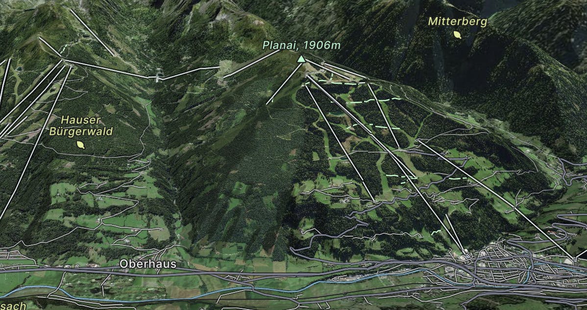 Schladming Map