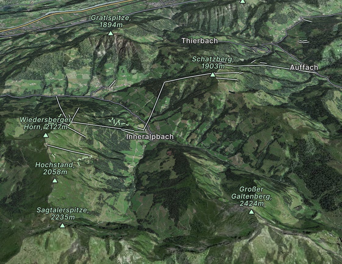 Ski Juwel Alpbachtal Wildschönau Map