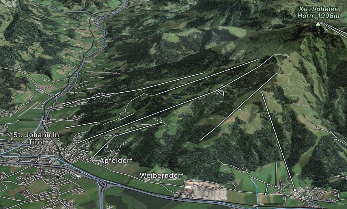 SkiStar St. Johann in Tirol Map