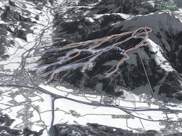 SkiStar St. Johann in Tirol Map