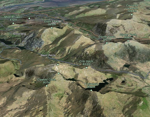 Snowdonia Map